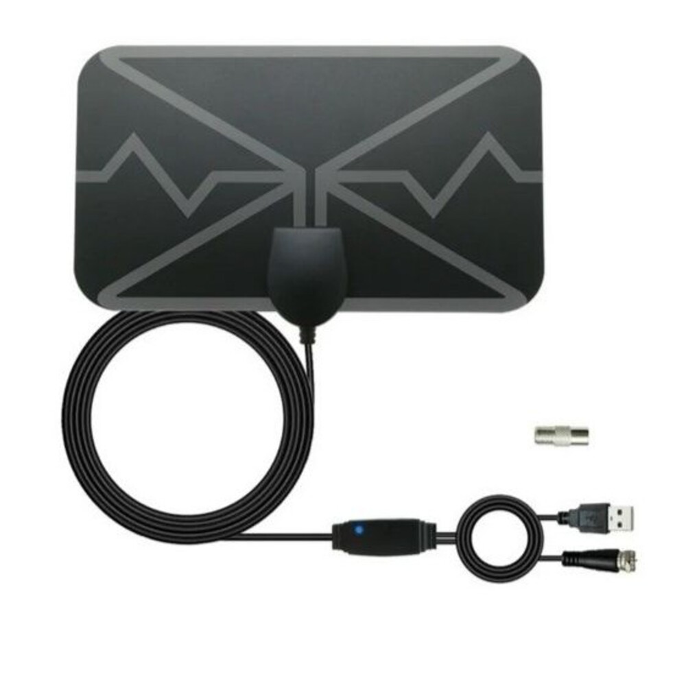HDTV Antenna  Indoor Digital TV Antenna Black